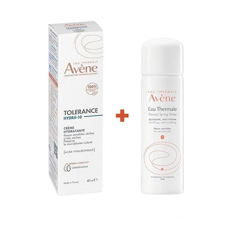 Avene Tolerance Hydra-10 Hydrating Cream 40 ML Termal Su 50 ML Hediyeli