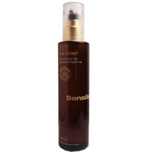 Sensilis Sun Secret Protective Tan Enhancer Body Oil Spf30+ 200 ml