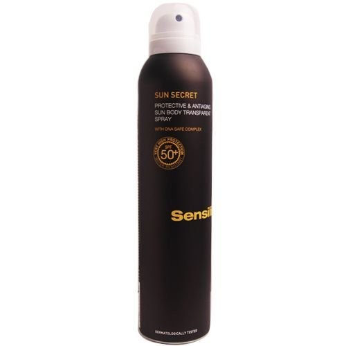 Sensilis Sun Secret Protective & Anti Aging Sun Body Transparent Spray Spf50+ 200 mL