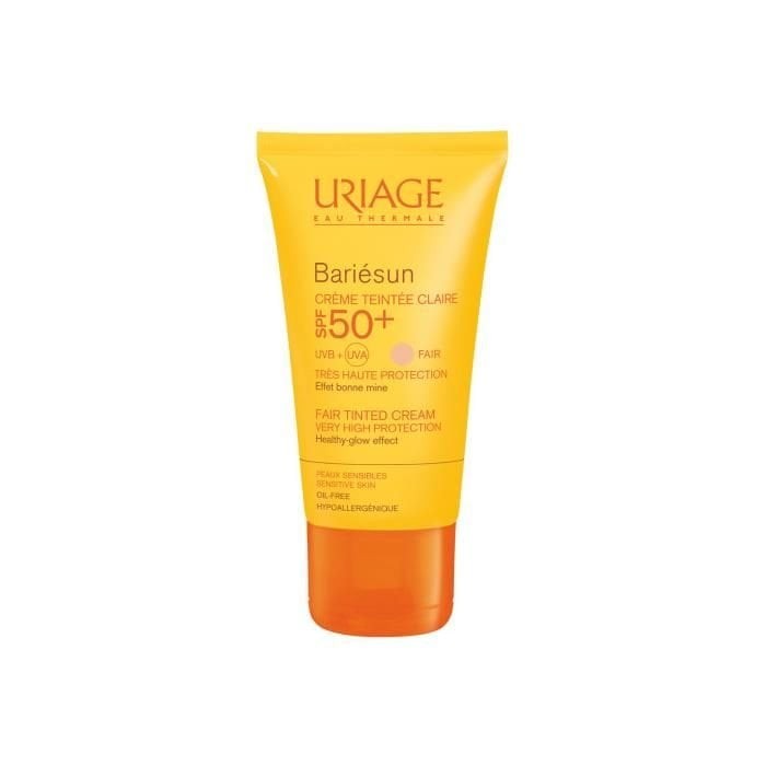 Uriage Bariesun Fair Tinted Cream SPF50+ Güneş Koruyucu Hafif Renkli Krem 50ml - Açık Ten