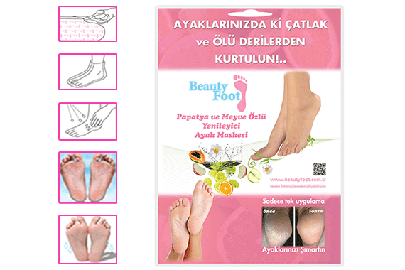 Beauty Foot Ayak Peeling Maskesi