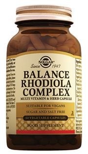 Solgar Balance Rhodiola Complex 60 Kapsül