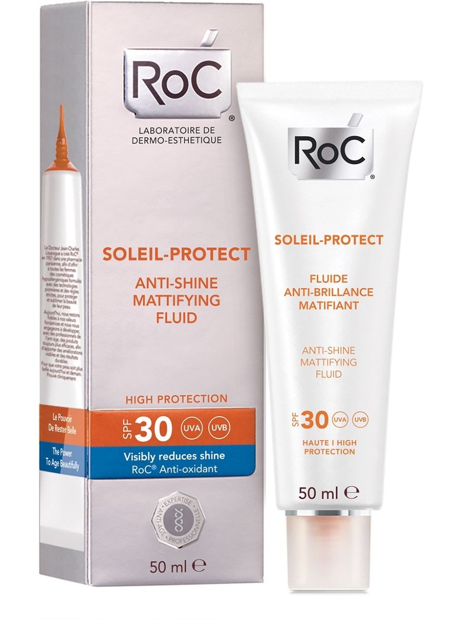 Soleil Protexion SPF 30 + Anti-Shine Parlama Karşıtı Güneş Korumalı Likit Yüz Nemlendiricisi 50ml