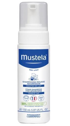 Mustela Foam Shampoo For Newborns 150ml