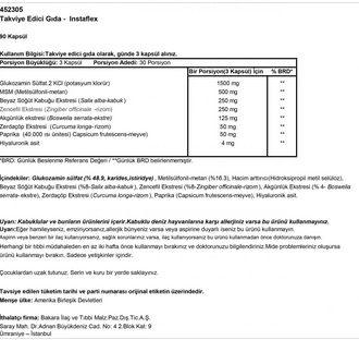 GNC Instaflex 90 Kapsül MİAD 04/18