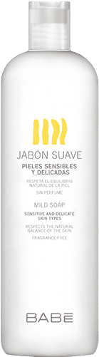 Babe Jabon Suave Mild Soap Yumuşak Banyo Jeli pH 5.5 - 500ml