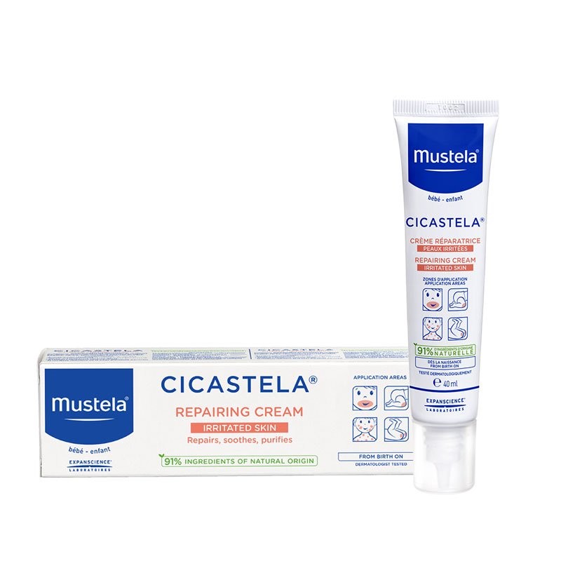 Mustela Cicastela Onarıcı Bakım Kremi 40ml