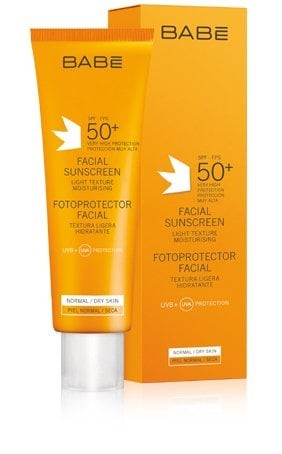 Babe Facial Sunscreen SPF 50+ Light Texture 50ml