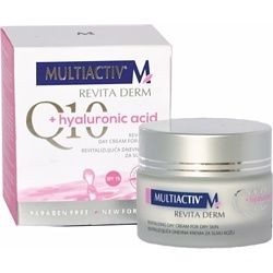 Multiactiv Revita Derm Q10 Revitalising Day Cream For Dry Skin Spf15 50ml