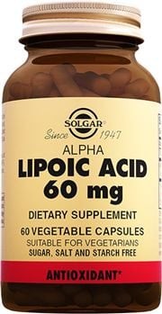 Solgar Alpha Lipoic Acid 60 mg 60 Kapsül