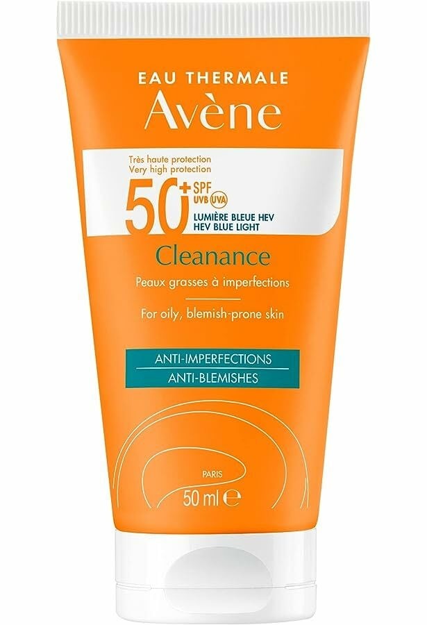 Avene Solaire Cleanance SPF 50+ Yağlı Ciltler için Güneş Koruyucu 50 ml Krem