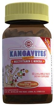 Solgar Kangavites Multivitamin & Mineral 60 Çiğneme Tableti