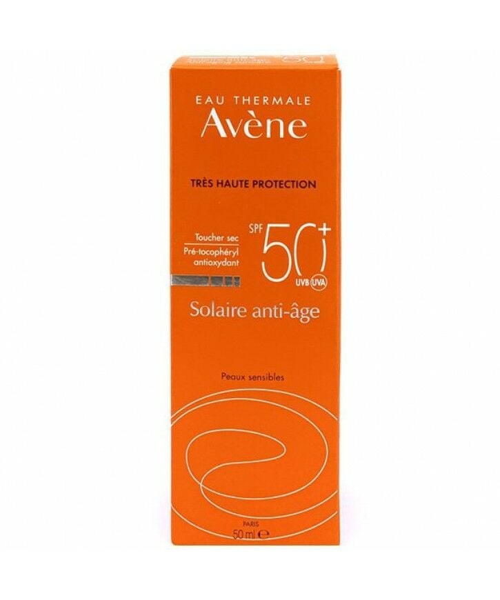 Avene Solaire SPF 50 Yaşlanma Karşıtı Güneş Kremi 50 ml