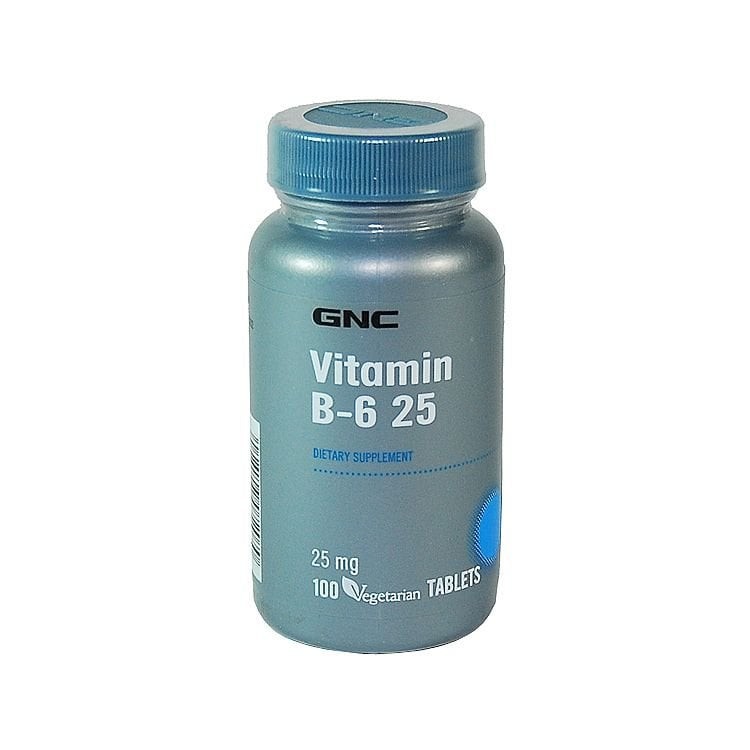 GNC B - 6 VIT 25 Mg  - 100  tablet MİAD 06/17