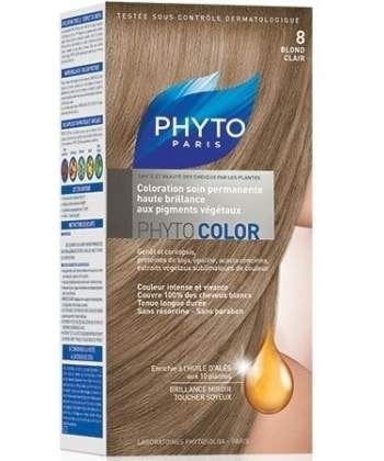 Phyto Color 8 - Açık Sarı Bitki Ekstreli Saç Boyası