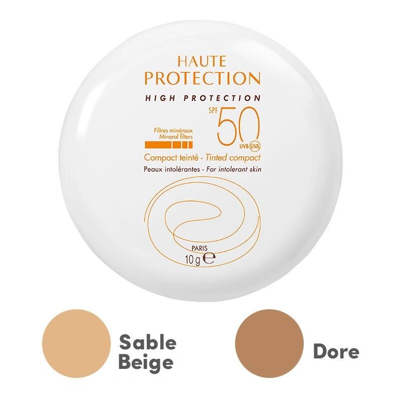 Avene SPF 50 Renkli Güneş Koruyucu Compact Krem Fondöten 10 gr