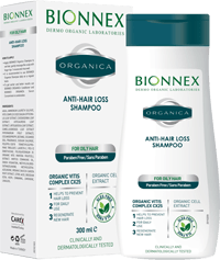 Bionnex Organica Saç Dökülmesine Karşı Bakım Şampuanı Yağlı Saçlar 300ml