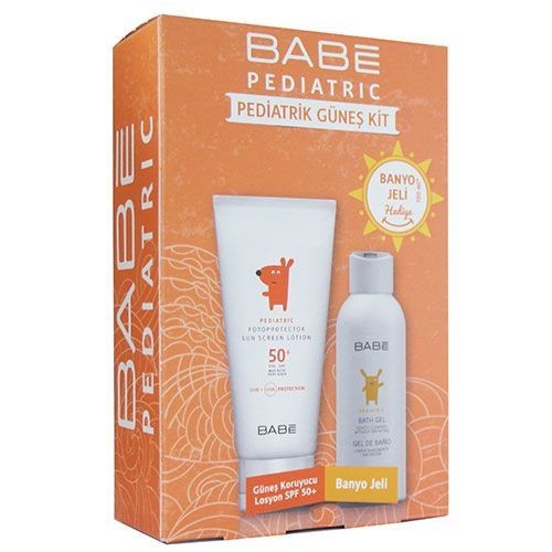 Babe Pediatri Güneş SETİ Banyo Jeli 100ml HEDİYE
