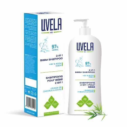 Uvela 2 İn 1 Baby Shampoo 300ml