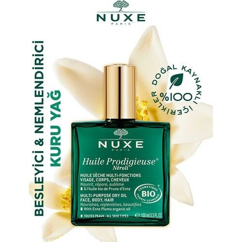 NUXE Huile Prodigieuse Neroli Çok Amaçlı Kuru Yağ 100 ml