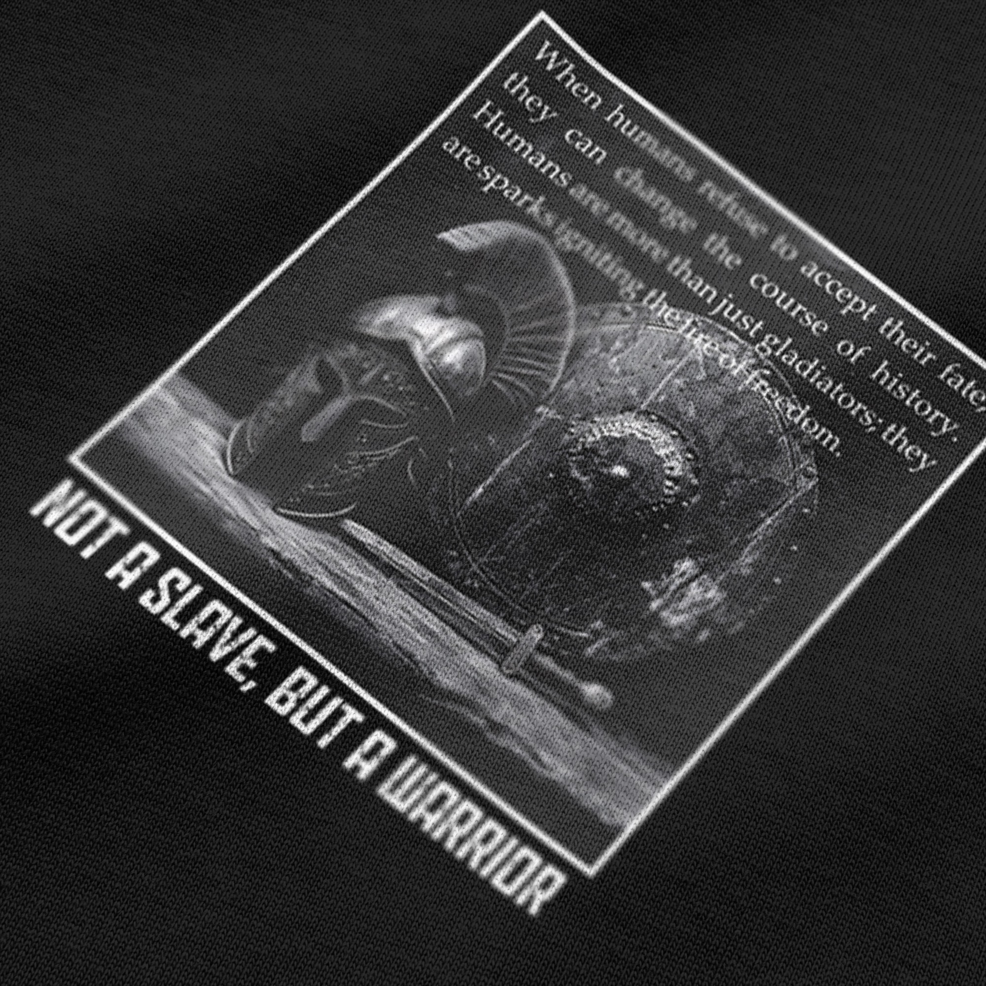Not a Slave, But a Warrior - Regular Tshirt