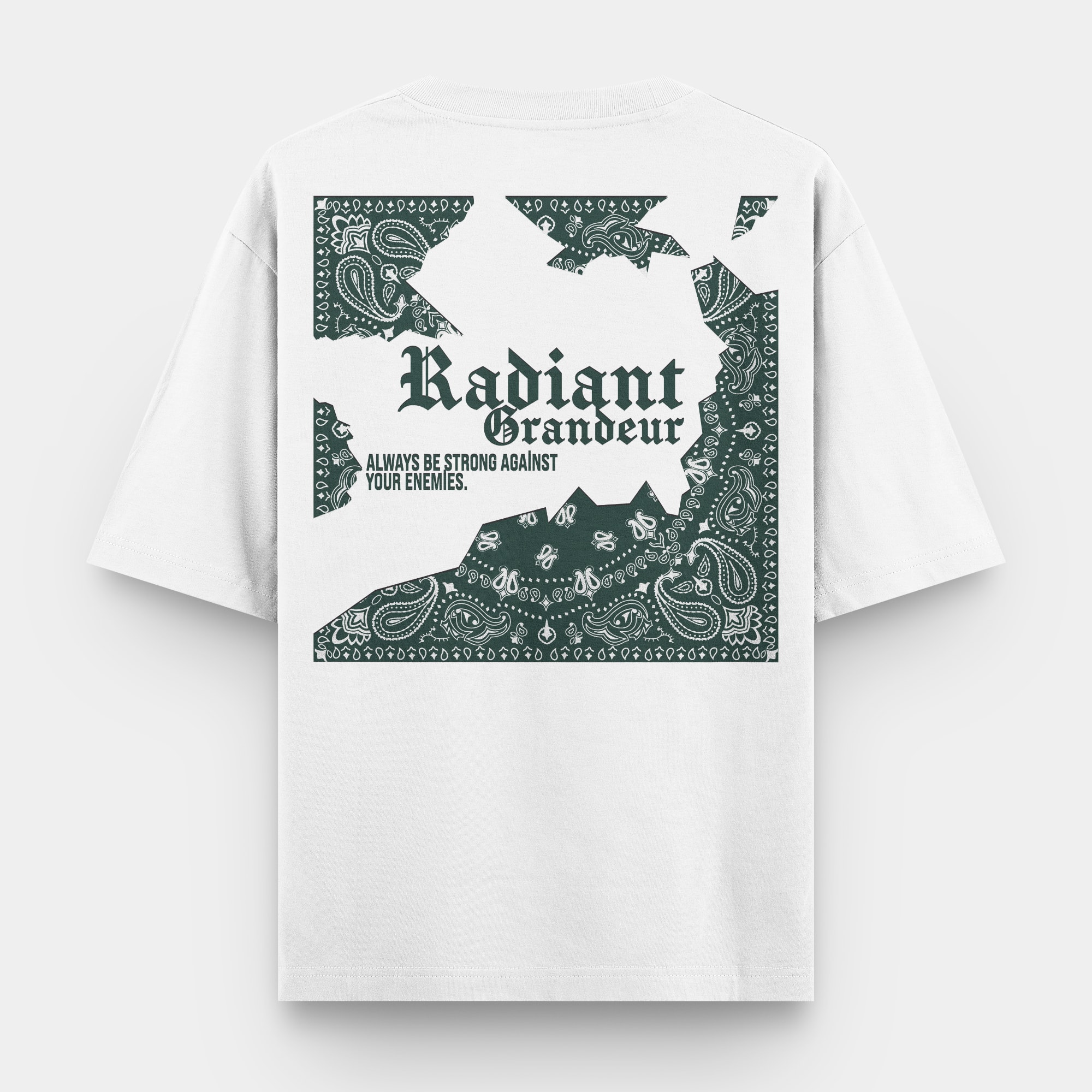 Oversize Tshirt - Radiant Grandeur