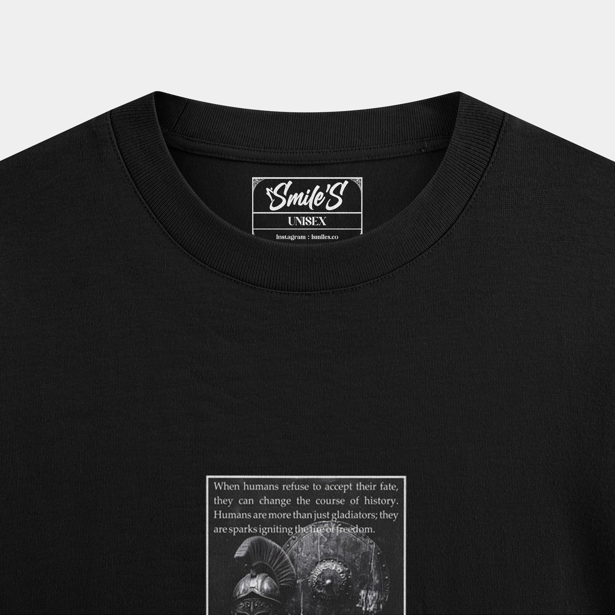 Oversize Tshirt - Not a Slave, But a Warrior