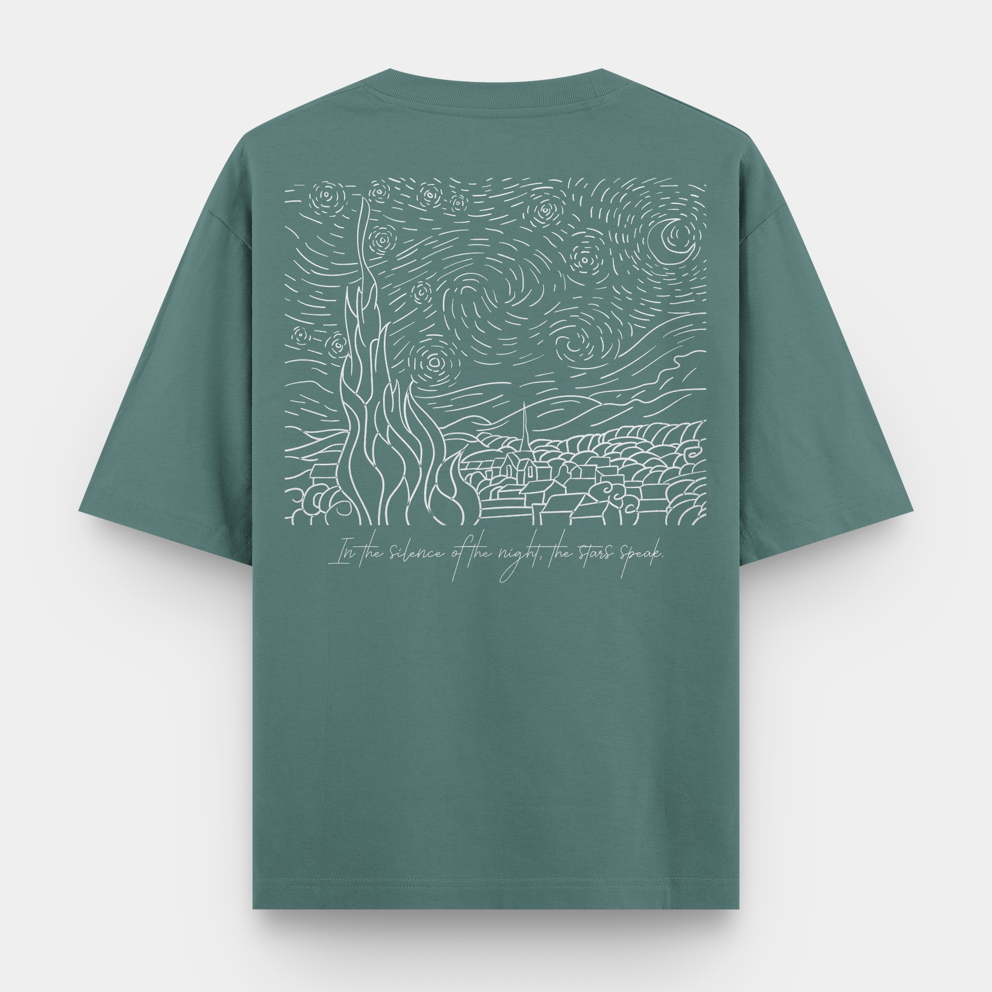 Oversize Tshirt - Silent Stars