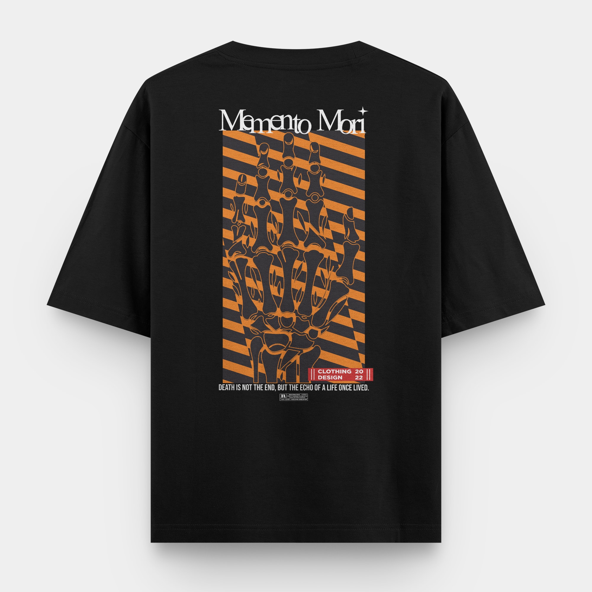 Oversize Tshirt - Memento Mori