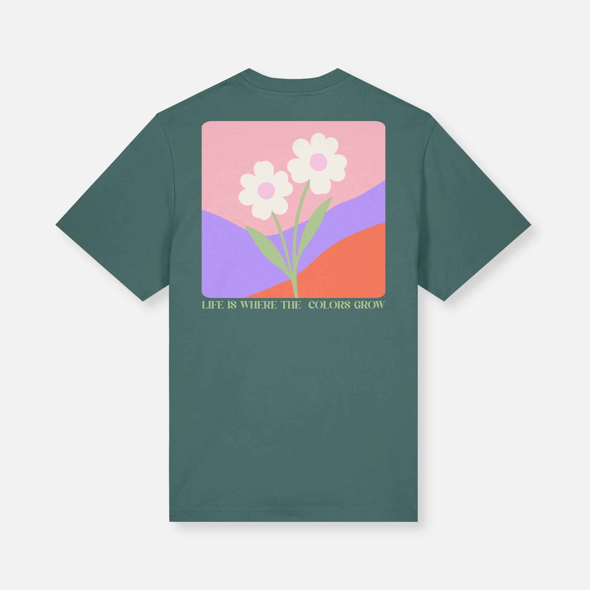 Life is Where the Colors Grow  - Çocuk Tshirt 