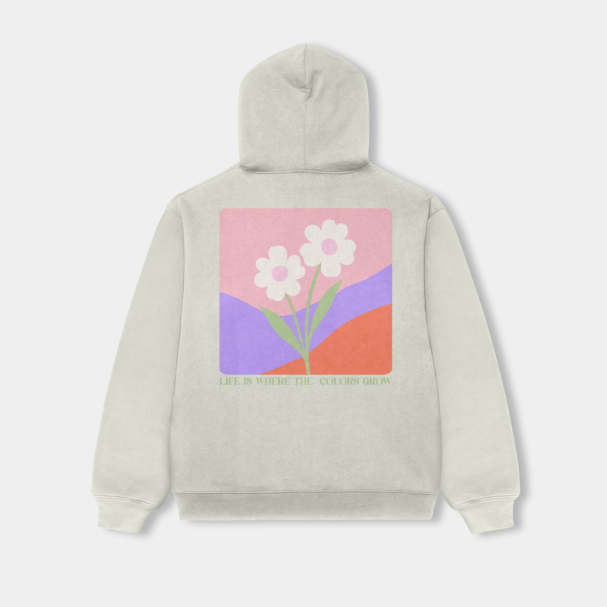 Life is Where the Colors Grow  - Çocuk Hoodie 