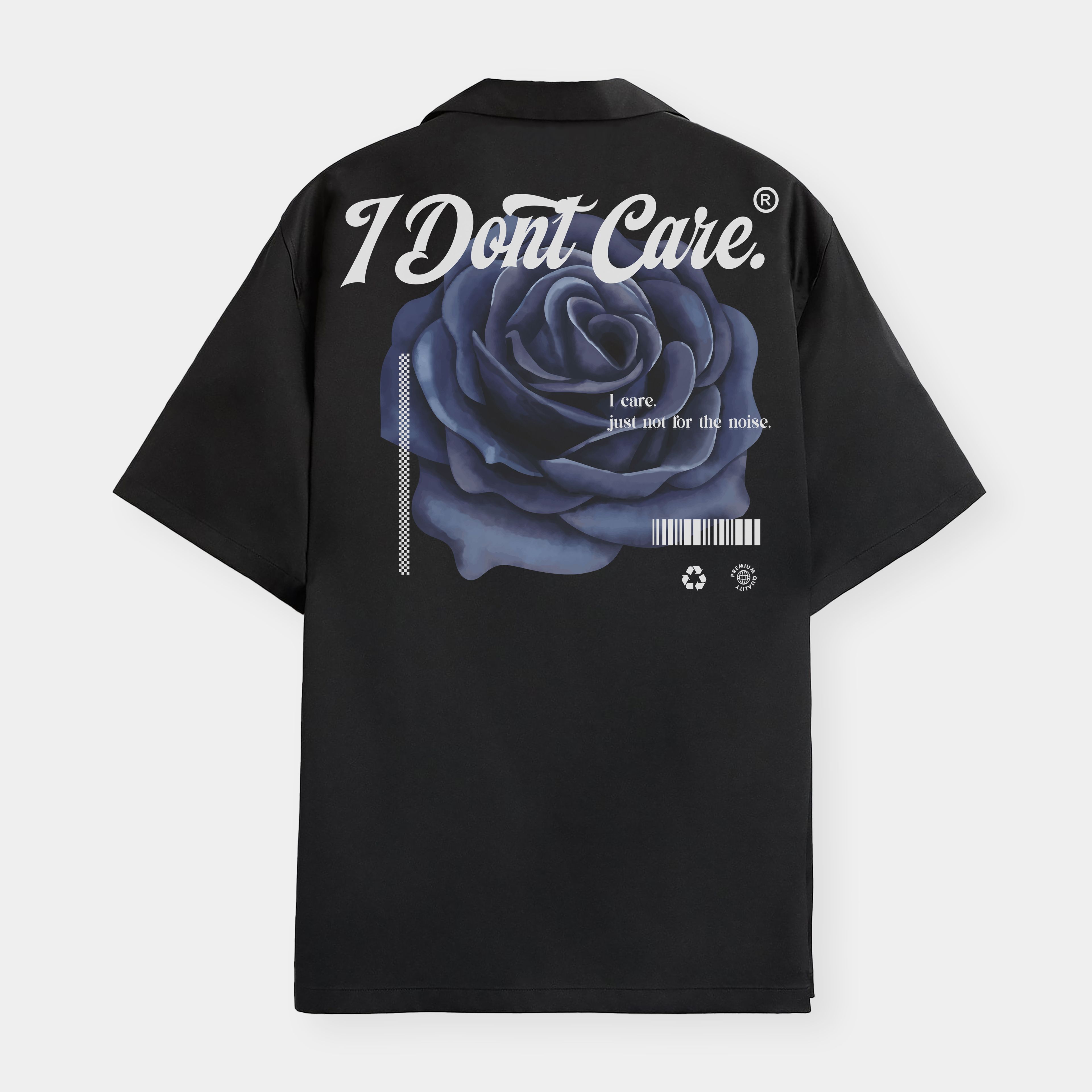 Oversize Kesim Gömlek - I Dont Care #4