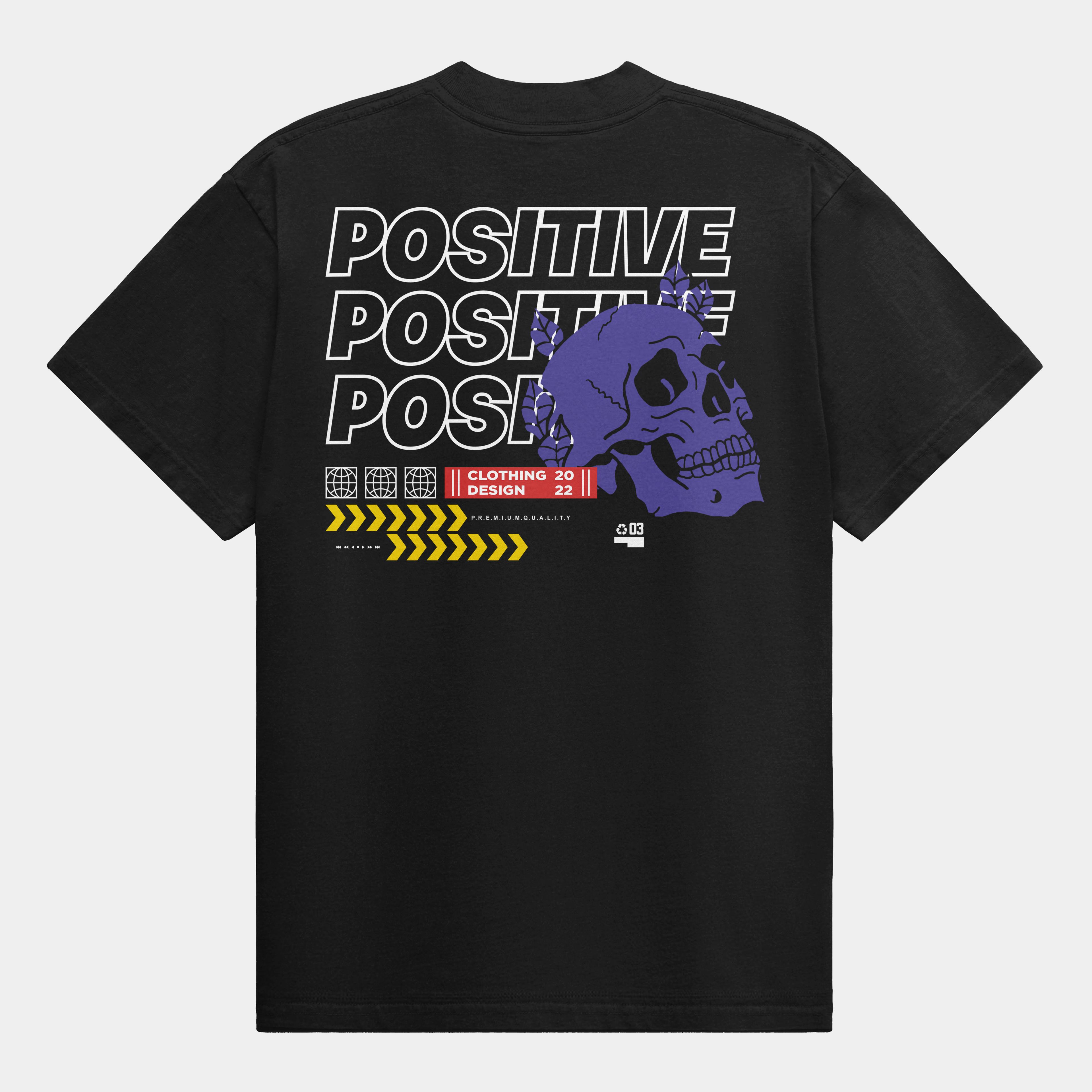 Oversize Tshirt - Positive Vibes #27