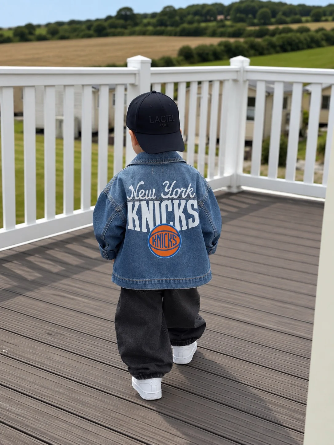 Newyork Knicks Denim Ceket