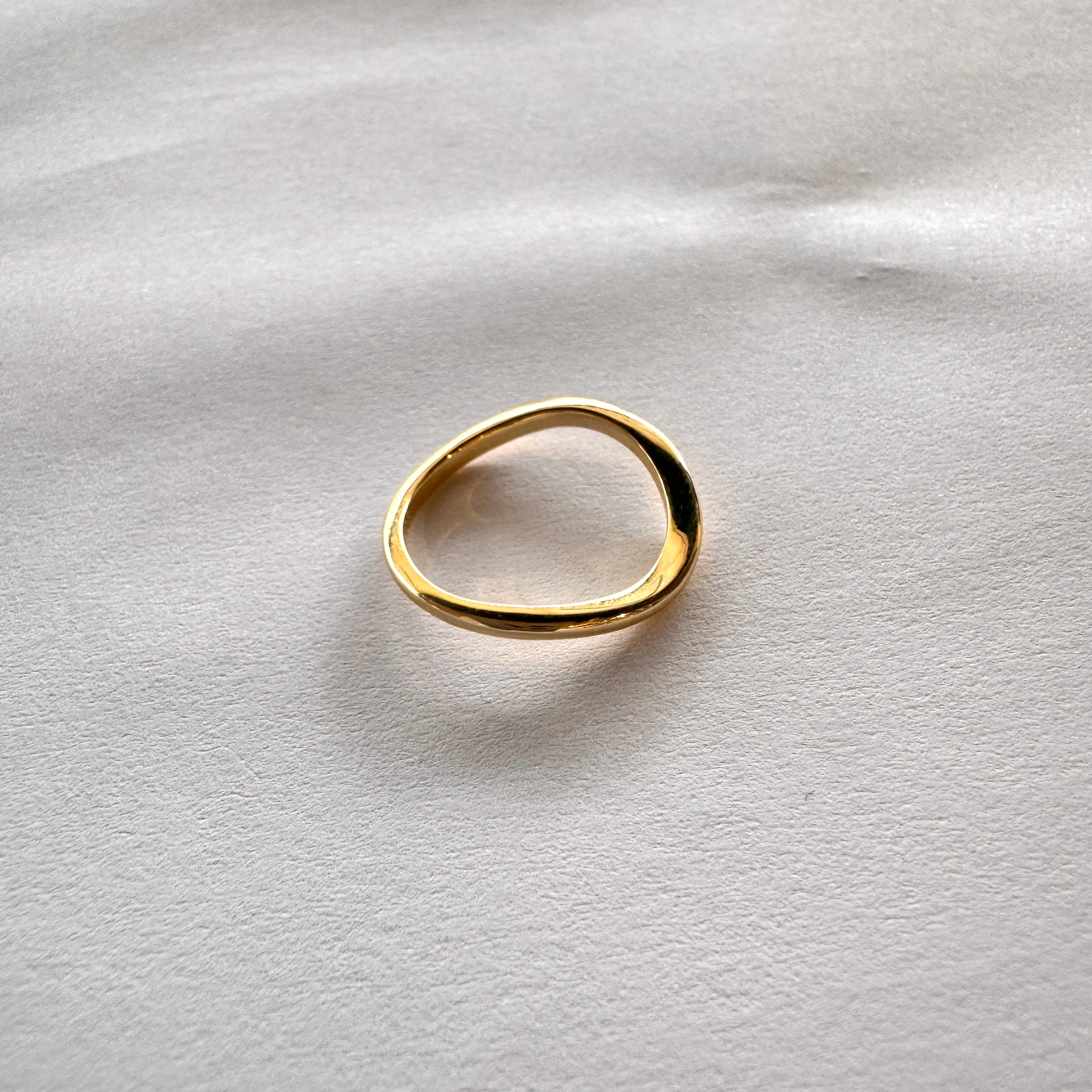 Dalga Form Yüzük 2 Gold