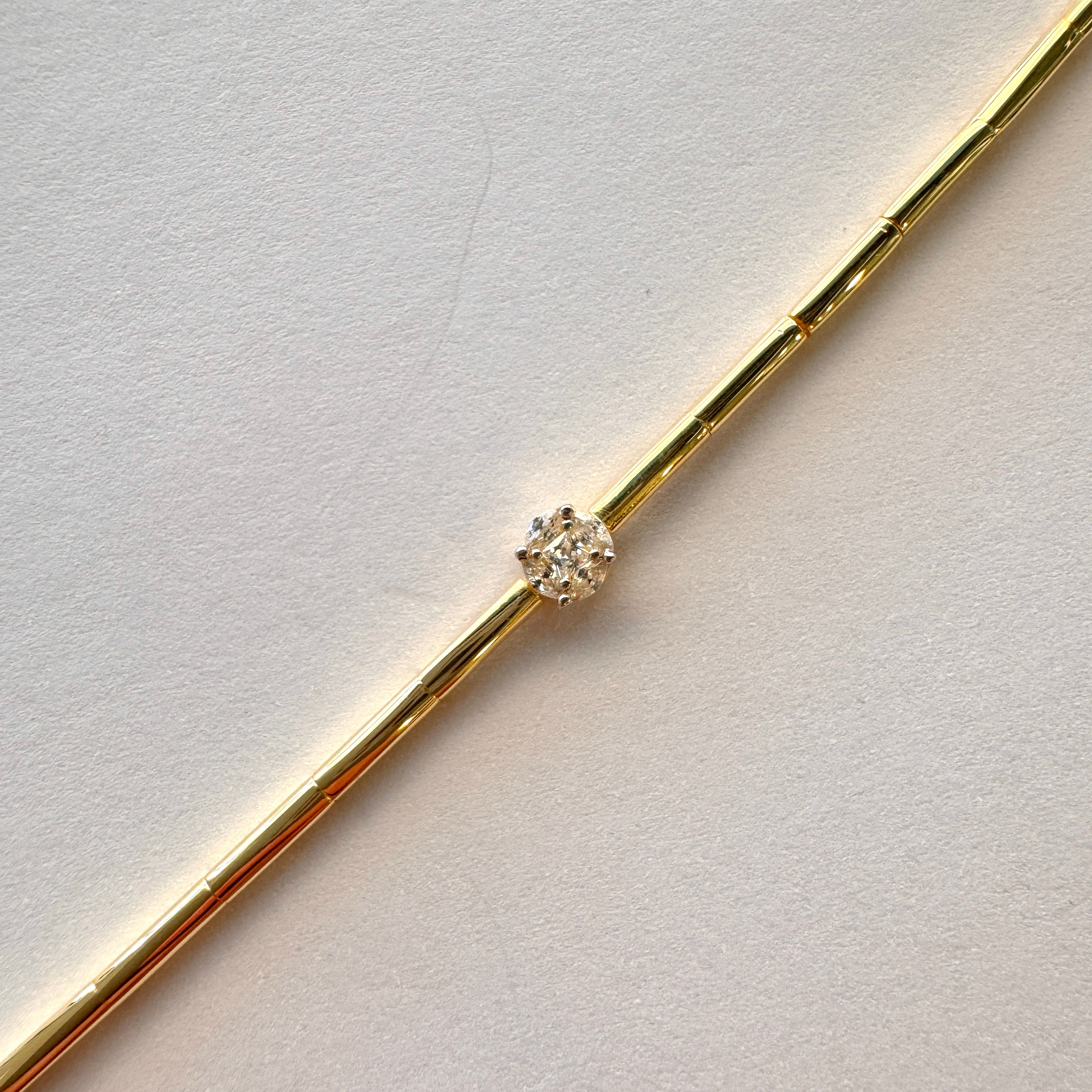 Tasarım Vintage Baton Bileklik Gold