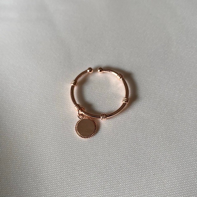 Vintage Sallantılı Yüzük Rose Gold