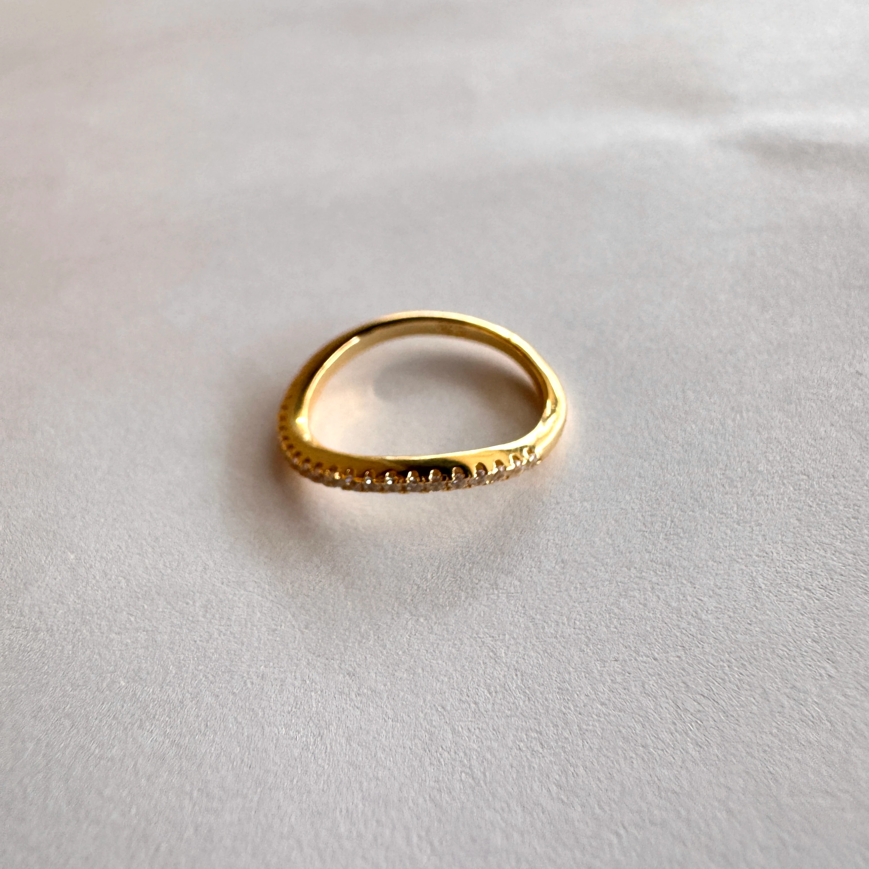 Dalga Form Yüzük 1 Gold