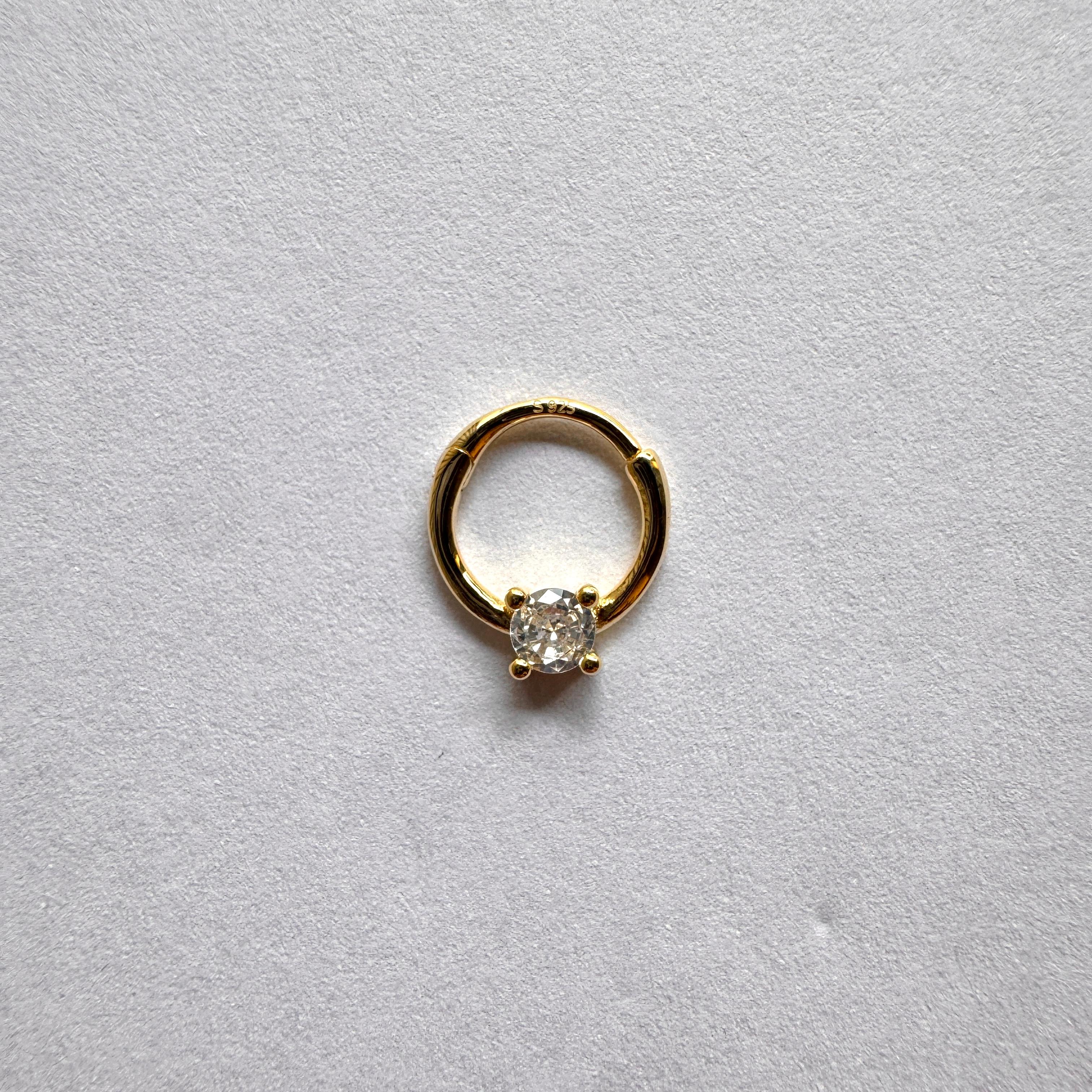 Halka Piercing Model 21 Gold