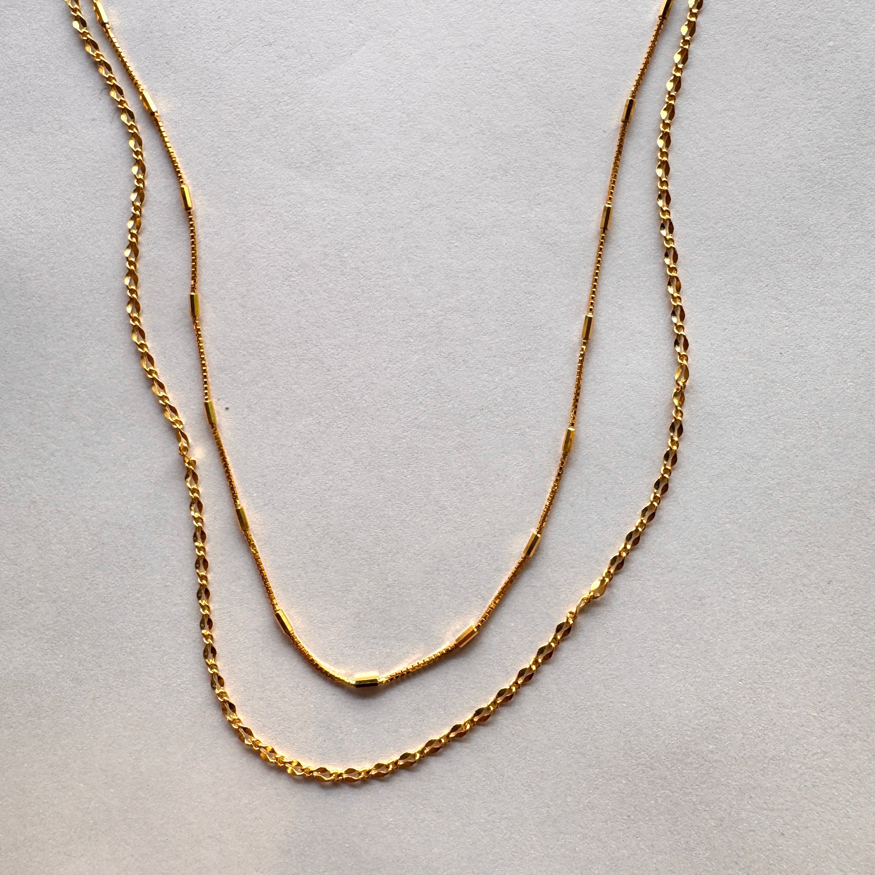 İkili İtalyan Zincir Gold