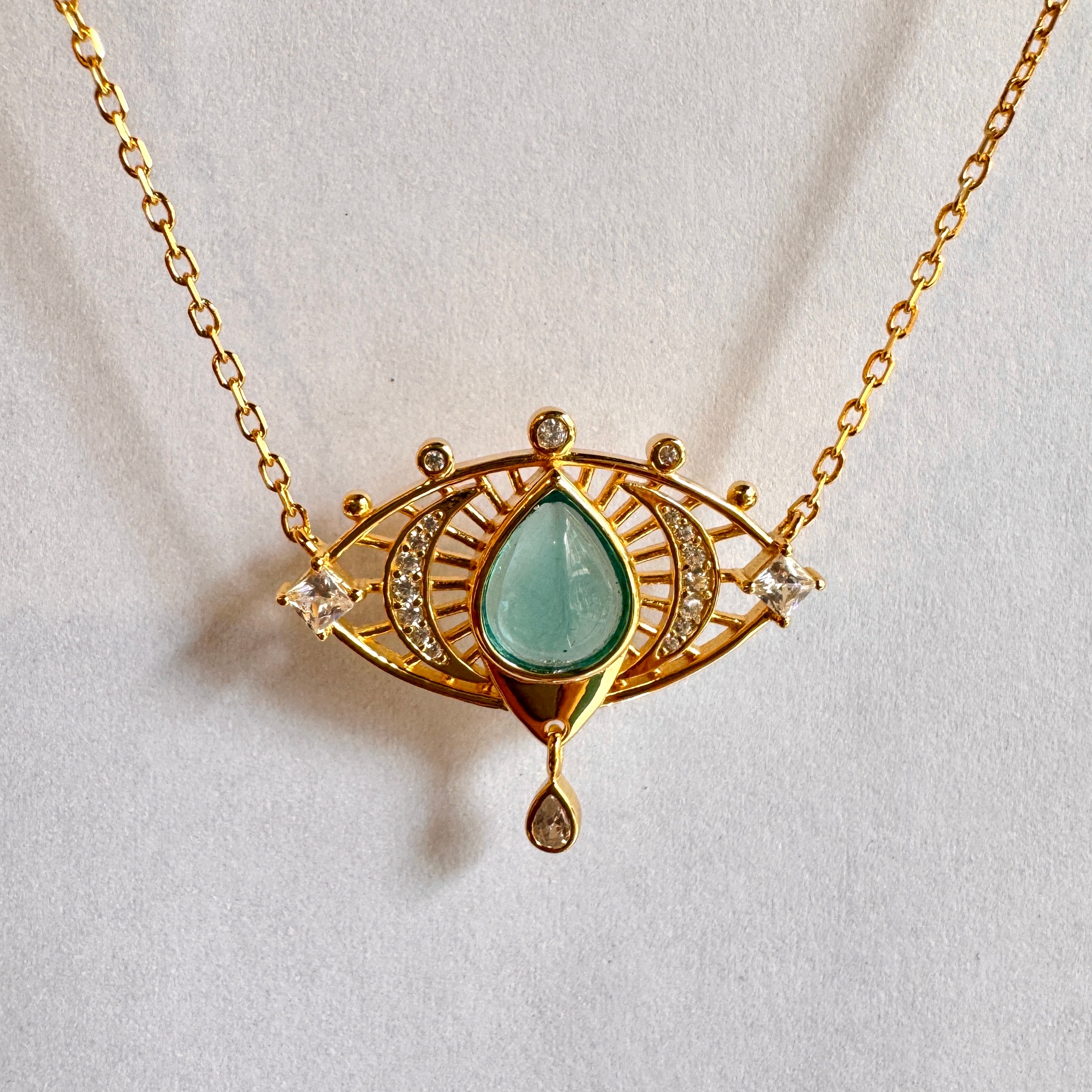 Asteria Kolye Gold 