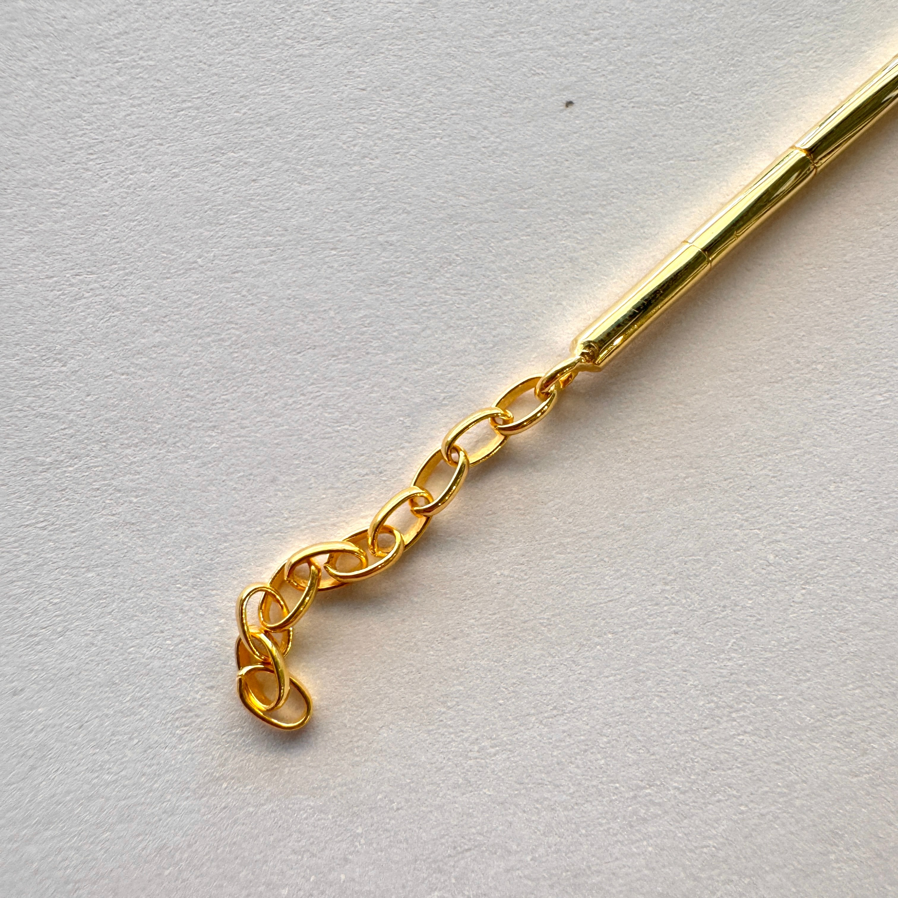 Tasarım Vintage Baton Bileklik Gold