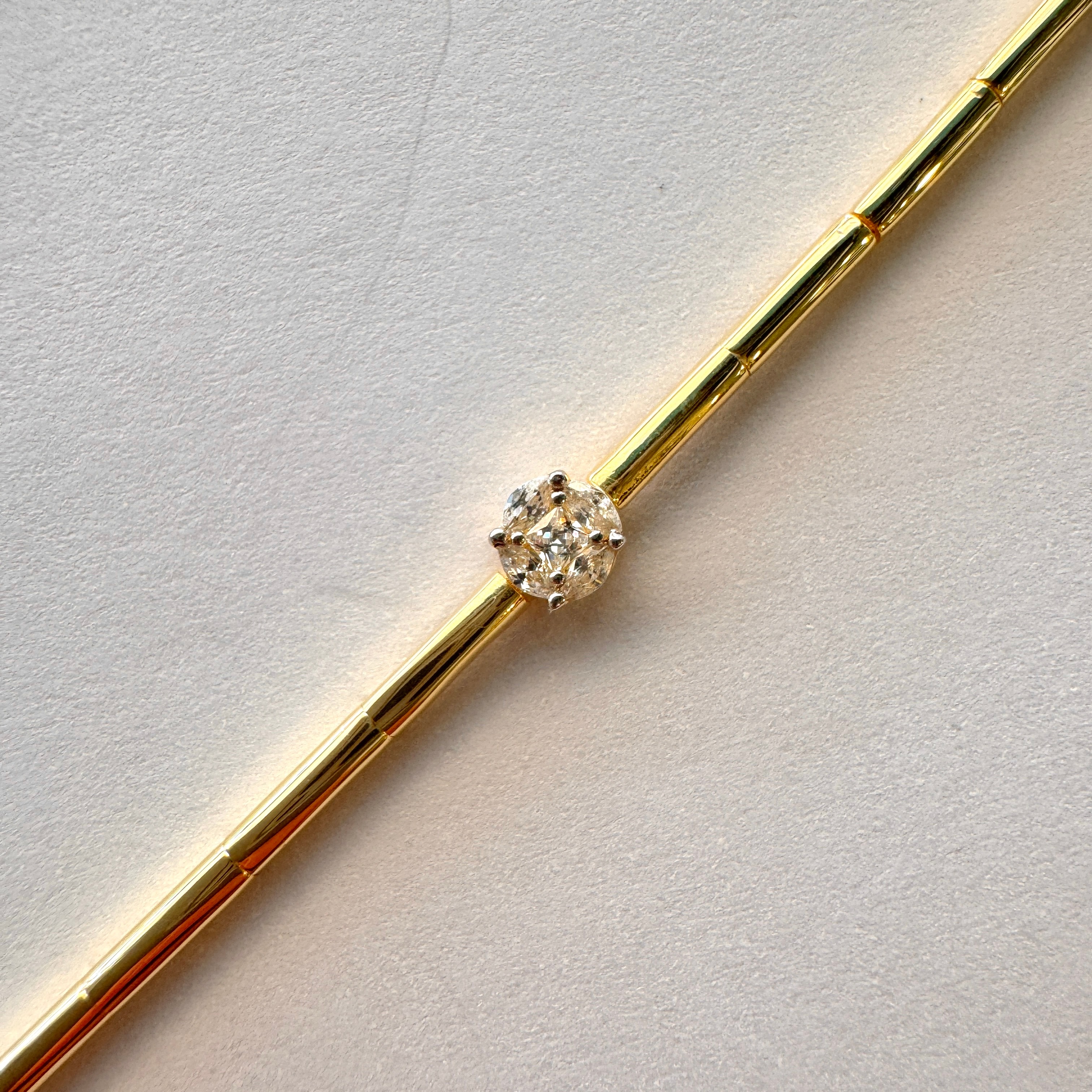 Tasarım Vintage Baton Bileklik Gold