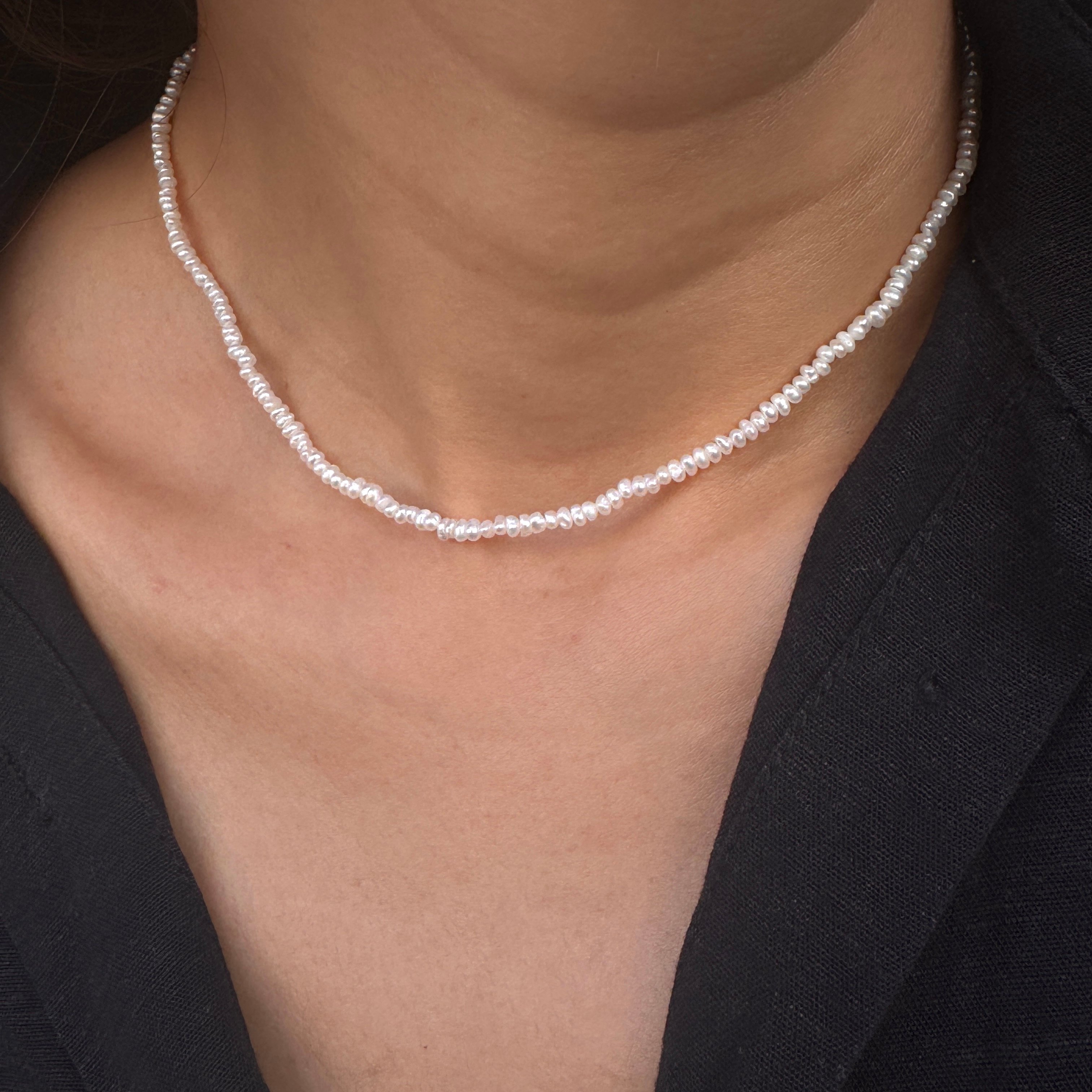 Kum İnci Kolye 2,3 mm