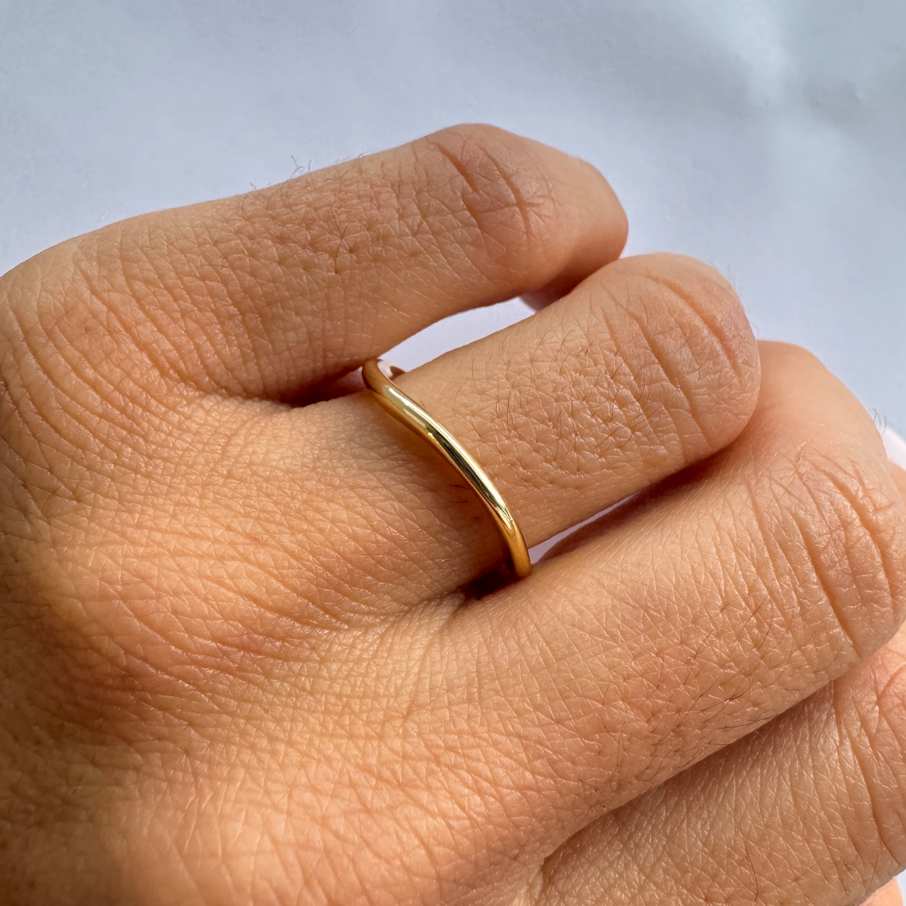 Dalga Form Yüzük 2 Gold