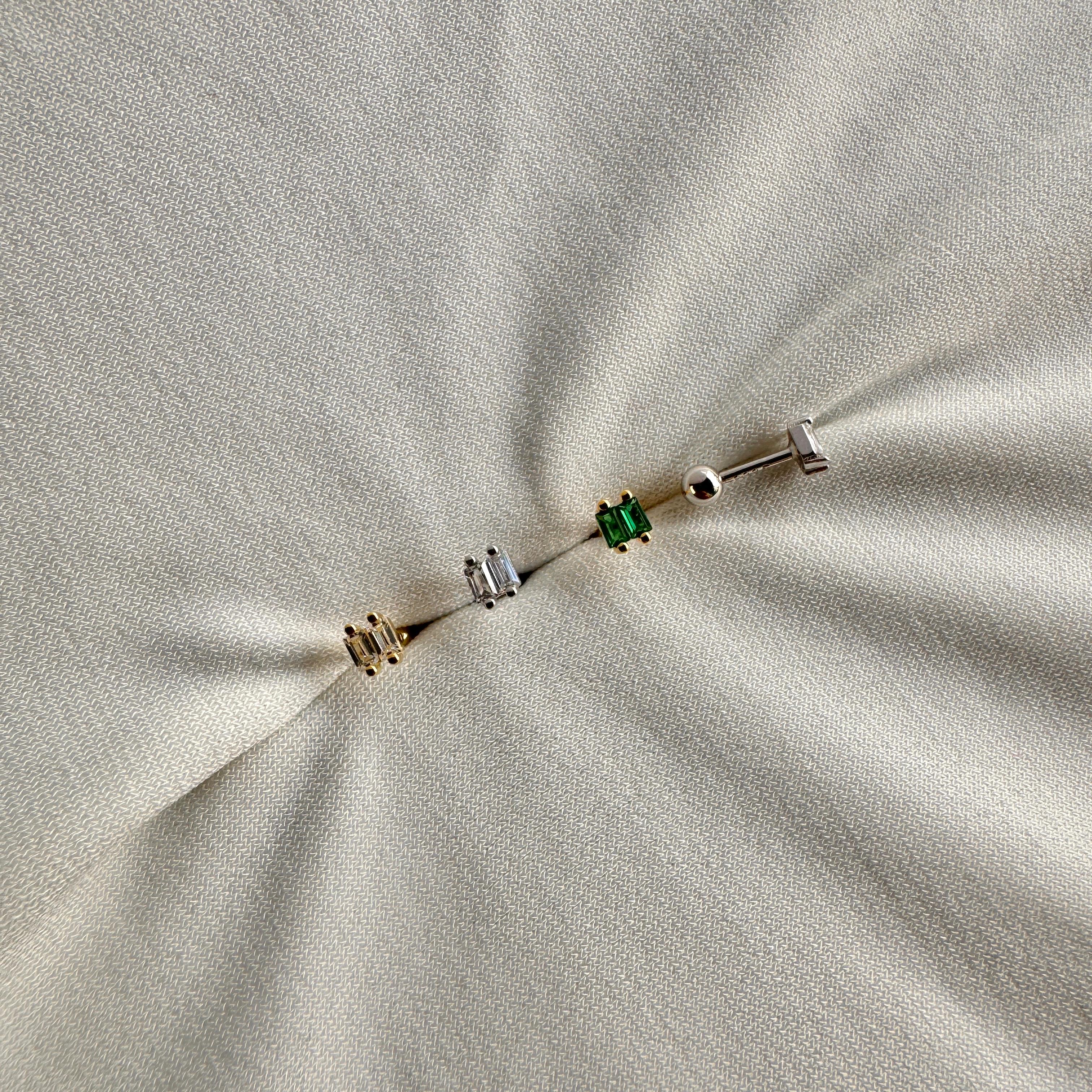 Mini Çift Baget Piercing