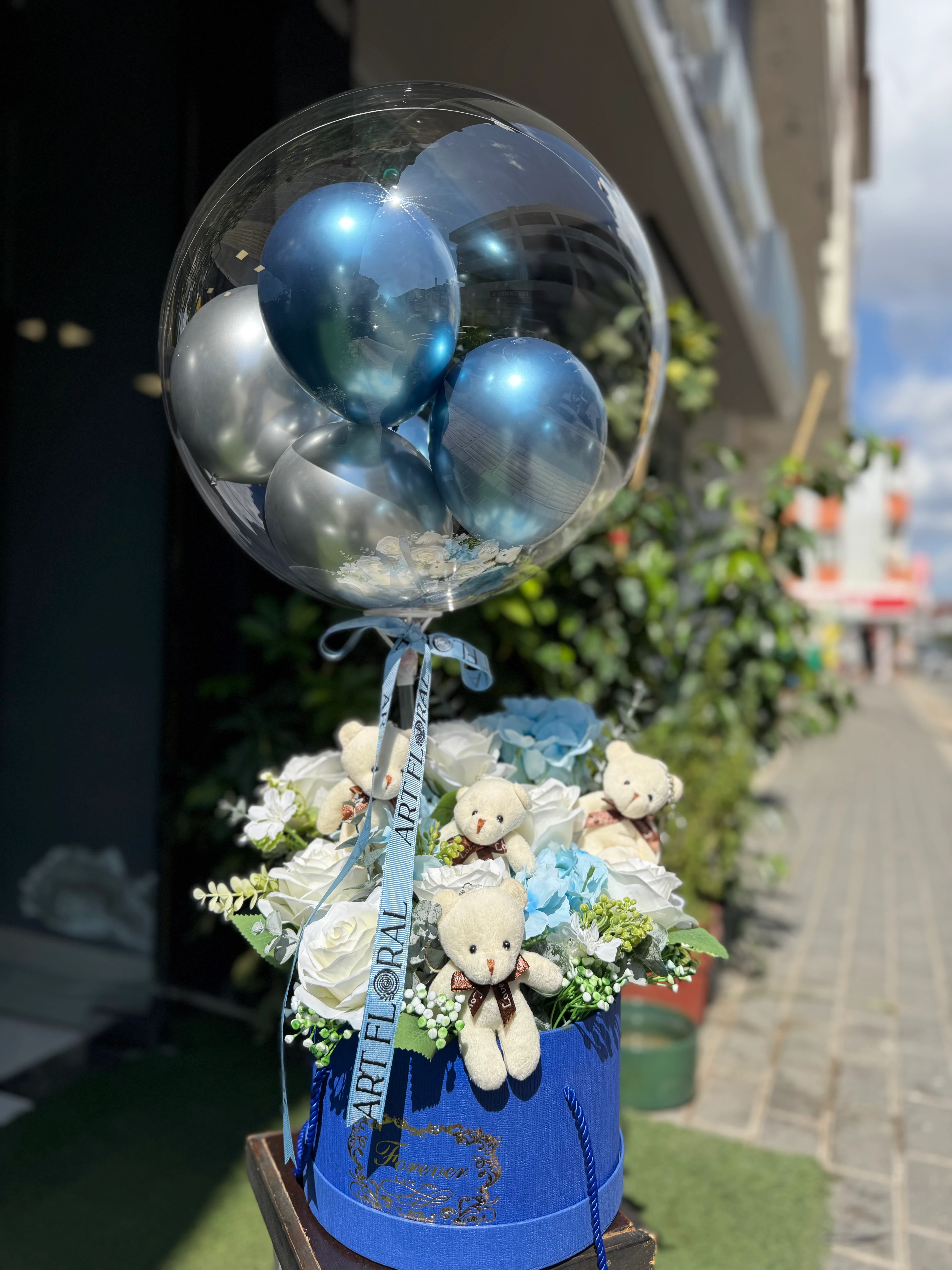 Hoşgeldin Bebek Cici Balon Mavi 