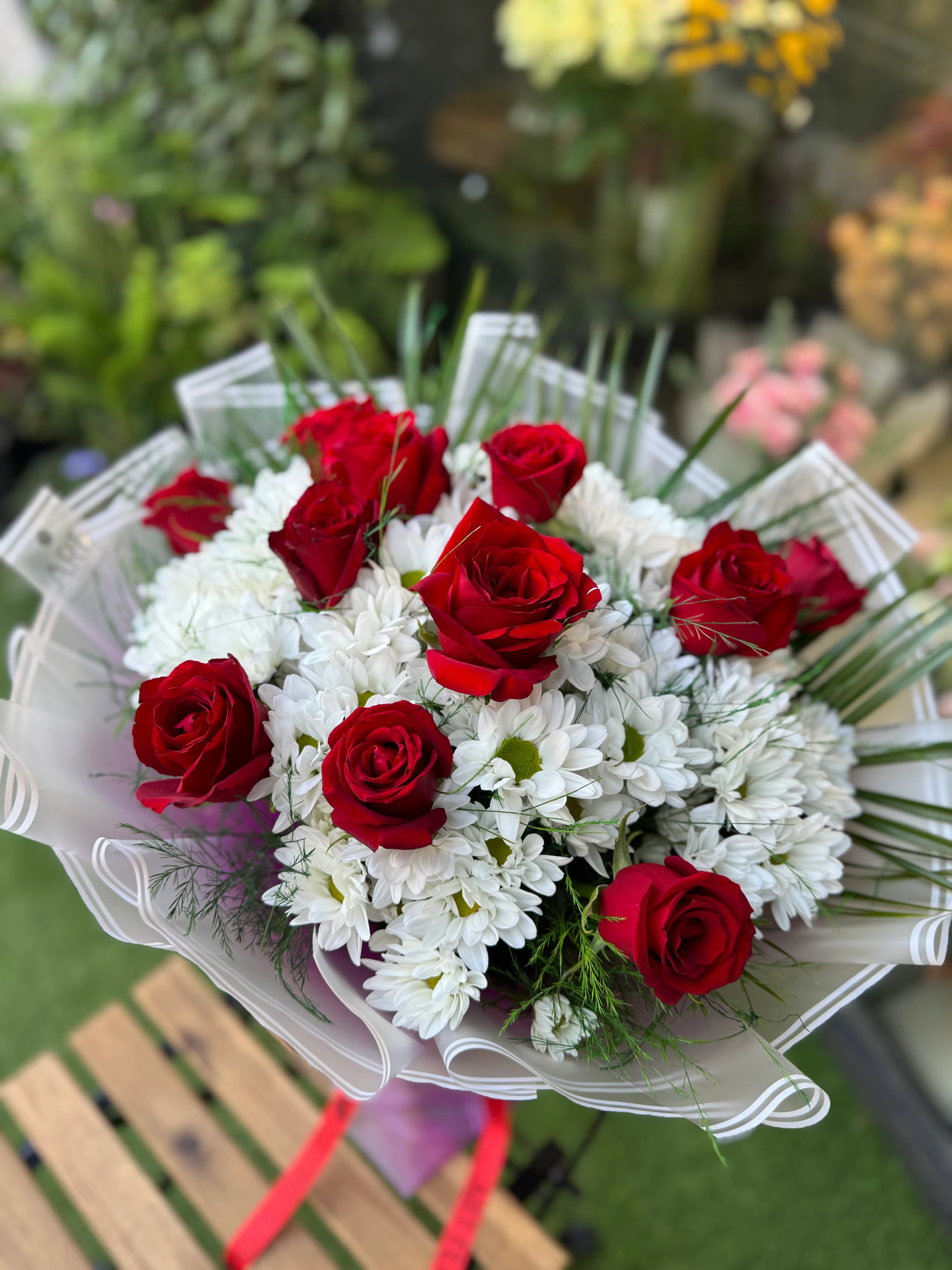 Büyük Papatya Gül Buketi 