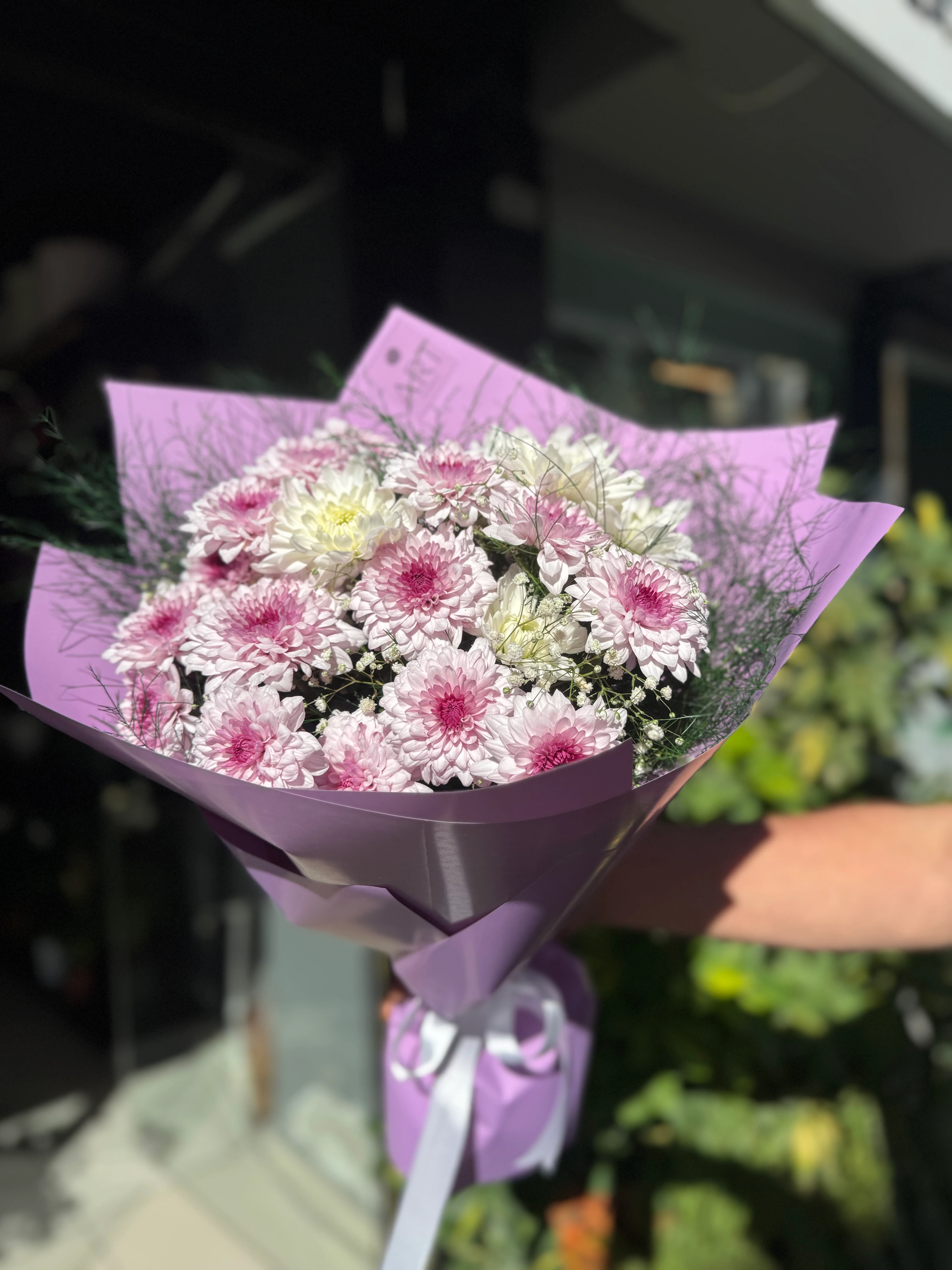 Pembe Kasımpatı Buketi 