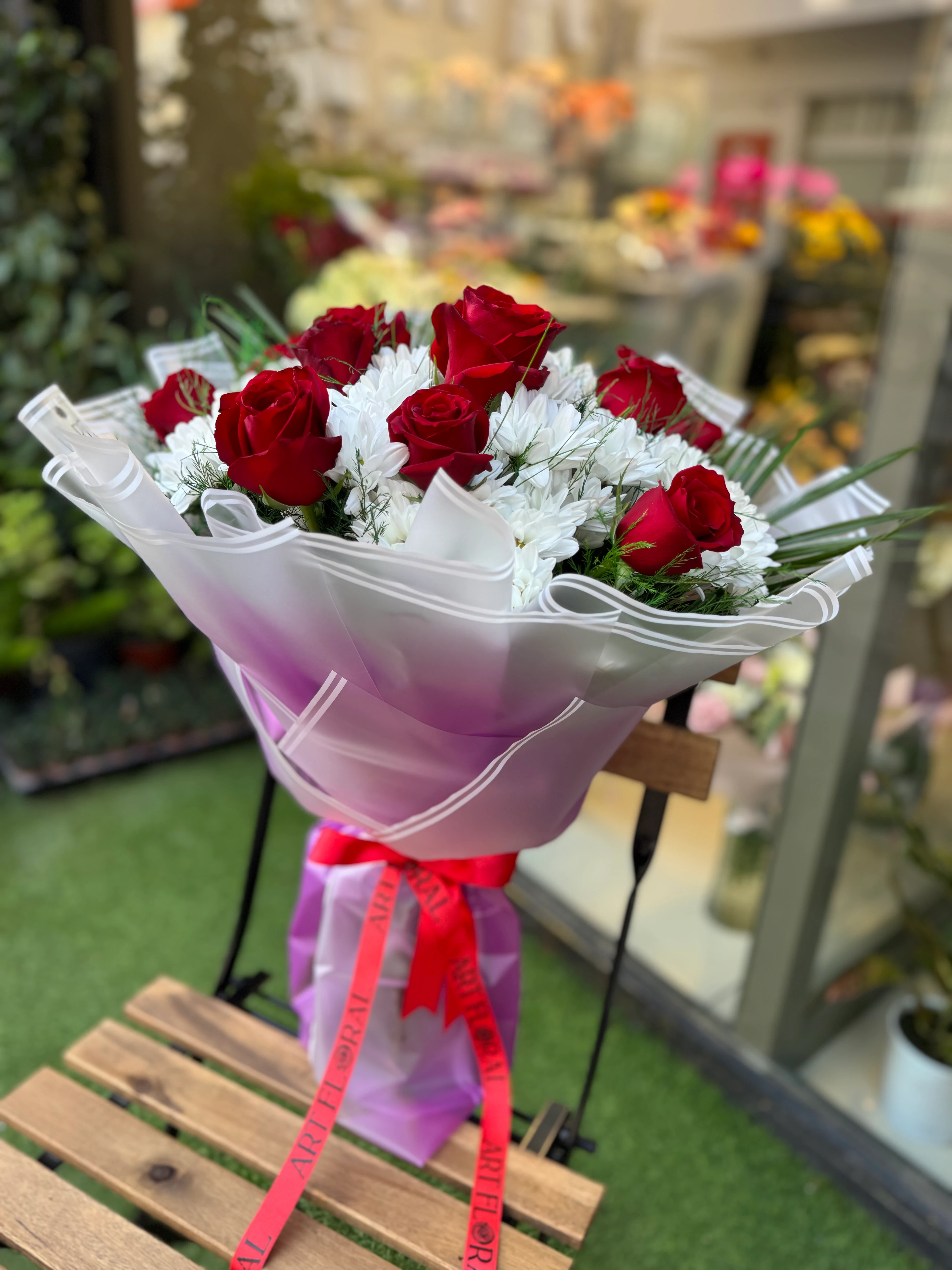 Büyük Papatya Gül Buketi 